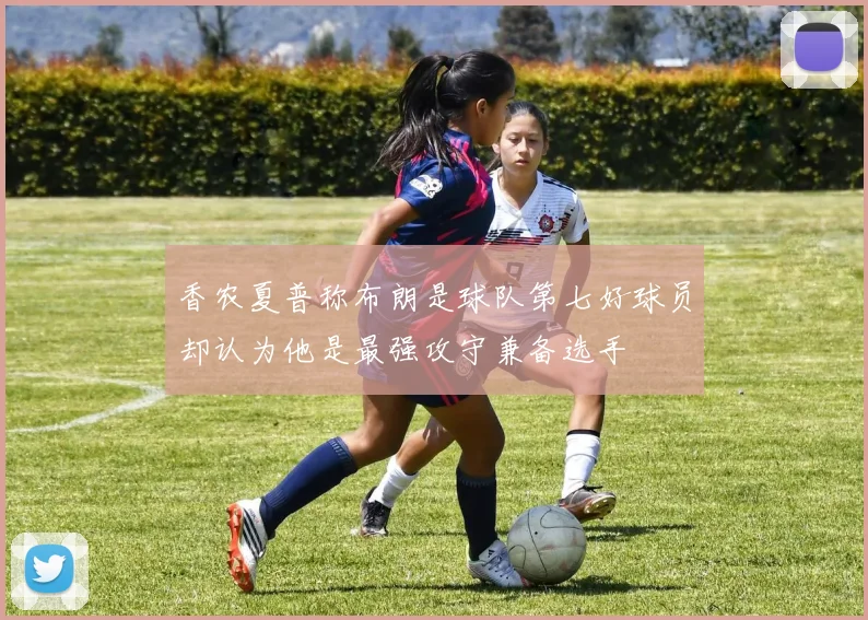 香农夏普称布朗是球队第七好球员却认为他是最强攻守兼备选手
